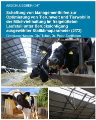Broschüre Managementhilfen zu Optimierung von Tierumwelt und Tierwohl in der Milchviehhaltung Broschüre Managementhilfen zu Optimierung von Tierumwelt und Tierwohl in der Milchviehhaltung