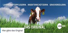 (c)MilchNRW: Banner "Das Original" (c)MilchNRW: Banner "Das Original"