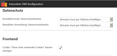 Contentmanagementsysteme mit benutzerfreundlicher Umsetzung der Datenschutzgrundverordnung Contentmanagementsysteme mit benutzerfreundlicher Umsetzung der Datenschutzgrundverordnung