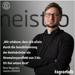 Agrartalk: Energie sparen mit meistro Energie GmbH Agrartalk: Energie sparen mit meistro Energie GmbH