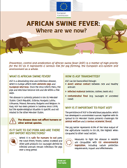 African Swine Fever ASF African Swine Fever ASF