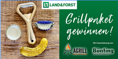 Land & Forst AGrill-Gewinnspiel gemeinsam mit Bünting Land & Forst AGrill-Gewinnspiel gemeinsam mit Bünting