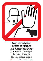 Biosicherheit: Zutritt verboten Biosicherheit: Zutritt verboten